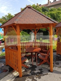 fa kerti pavilon