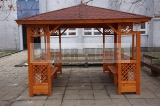 fa kerti pavilon